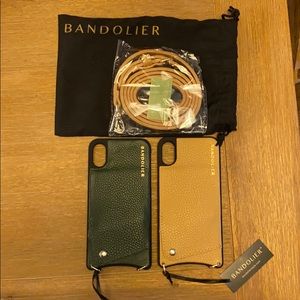Bandolier iPhone x case with strap